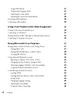 Preview for 4 page of Epson PowerLite Presenter L User Manual