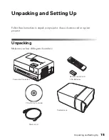 Preview for 15 page of Epson PowerLite Presenter L User Manual