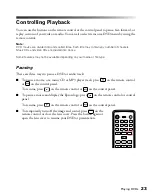 Preview for 23 page of Epson PowerLite Presenter - Projector/DVD Player Combo User Manual