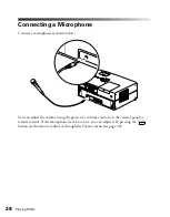 Preview for 28 page of Epson PowerLite Presenter - Projector/DVD Player Combo User Manual