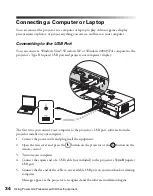 Предварительный просмотр 34 страницы Epson PowerLite Presenter - Projector/DVD Player Combo User Manual