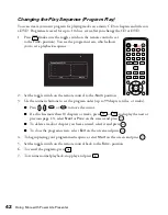 Предварительный просмотр 42 страницы Epson PowerLite Presenter - Projector/DVD Player Combo User Manual