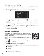 Предварительный просмотр 48 страницы Epson PowerLite Presenter - Projector/DVD Player Combo User Manual