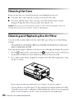 Предварительный просмотр 54 страницы Epson PowerLite Presenter - Projector/DVD Player Combo User Manual