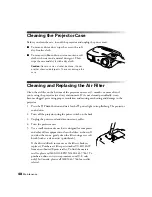 Preview for 48 page of Epson PowerLite Pro Cinema 800 User Manual