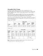 Preview for 65 page of Epson PowerLite Pro Cinema 800 User Manual