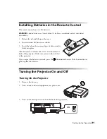 Preview for 21 page of Epson PowerLite Pro Cinema 9350 User Manual