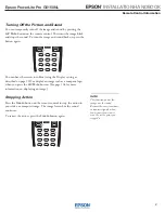 Preview for 2 page of Epson PowerLite Pro G5150NL Installation Handbook