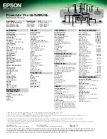 Preview for 8 page of Epson PowerLite Pro G5750WU Brochure