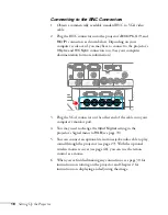 Предварительный просмотр 18 страницы Epson PowerLite Pro G5900 User Manual