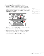 Предварительный просмотр 21 страницы Epson PowerLite Pro G5900 User Manual