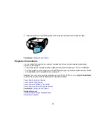 Предварительный просмотр 38 страницы Epson PowerLite Pro Z10000UNL User Manual