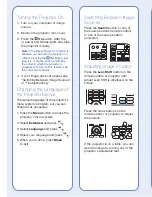 Предварительный просмотр 2 страницы Epson PowerLite Pro Z11005NL Quick Reference