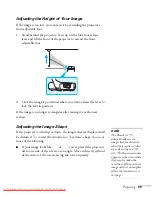 Предварительный просмотр 39 страницы Epson PowerLite S5 Series User Manual