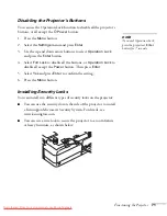 Предварительный просмотр 71 страницы Epson PowerLite S5 Series User Manual