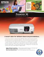 Epson PowerLite S9 Brochure preview