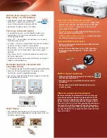 Preview for 4 page of Epson PowerLite X15 Brochure & Specs