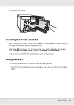 Preview for 76 page of Epson PP-100II User Manual