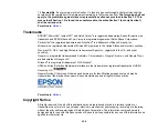 Предварительный просмотр 256 страницы Epson Pro EX10000 User Manual