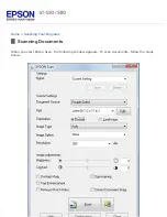 Предварительный просмотр 38 страницы Epson Pro GT-S80 User Manual