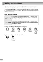 Preview for 2 page of Epson Projector Safety Instructions