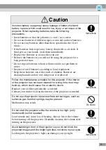 Preview for 9 page of Epson Projector Safety Instructions