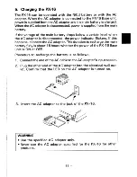 Предварительный просмотр 13 страницы Epson PX-16 Operating Instructions Manual