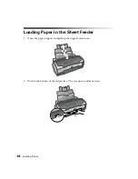 Preview for 14 page of Epson R1800 - Stylus Photo Color Inkjet Printer User Manual