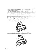 Preview for 12 page of Epson R2400 - Stylus Photo Color Inkjet Printer User Manual