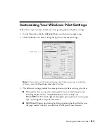 Preview for 31 page of Epson R2400 - Stylus Photo Color Inkjet Printer User Manual