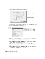 Preview for 34 page of Epson R2400 - Stylus Photo Color Inkjet Printer User Manual