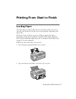 Предварительный просмотр 7 страницы Epson R260 - Stylus Photo Color Inkjet Printer Printer Basics Manual