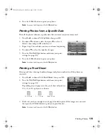 Preview for 20 page of Epson R340 - Stylus Photo Color Inkjet Printer Printer Basics Manual