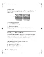 Preview for 25 page of Epson R340 - Stylus Photo Color Inkjet Printer Printer Basics Manual