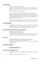 Preview for 4 page of Epson RC700-D Manual