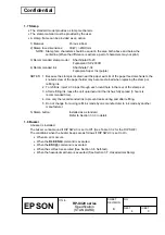 Preview for 11 page of Epson RP-U420 Series Specification