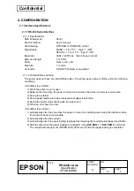 Preview for 17 page of Epson RP-U420 Series Specification