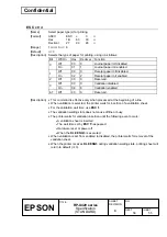 Preview for 63 page of Epson RP-U420 Series Specification