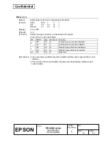 Preview for 64 page of Epson RP-U420 Series Specification