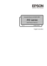 Epson RS Series Maintenance Manual preview