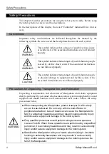 Preview for 18 page of Epson RT3B-401SS Safety Manual