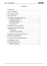 Preview for 3 page of Epson RTC-4543SA Applications Manual