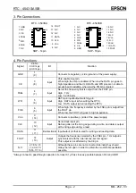 Preview for 5 page of Epson RTC-4543SA Applications Manual