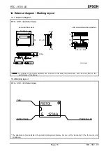 Предварительный просмотр 21 страницы Epson RTC-9701JE Applications Manual