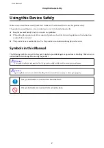 Preview for 7 page of Epson Runsense SF-110 User Manual