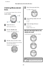 Preview for 44 page of Epson Runsense SF-110 User Manual