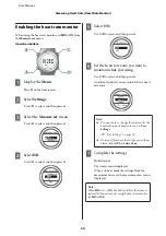 Preview for 50 page of Epson Runsense SF-110 User Manual