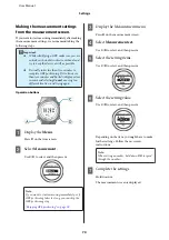 Preview for 70 page of Epson Runsense SF-110 User Manual