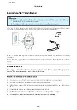 Preview for 86 page of Epson Runsense SF-110 User Manual