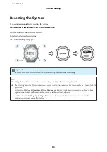 Preview for 94 page of Epson Runsense SF-110 User Manual